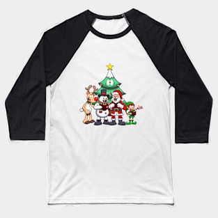 Christmas Characters Singing Baseball T-Shirt